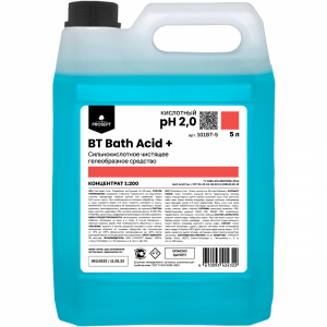 PROSEPT BT Bath Acid+, гель для удаления ржавчины и минеральных отложений, 5 л
